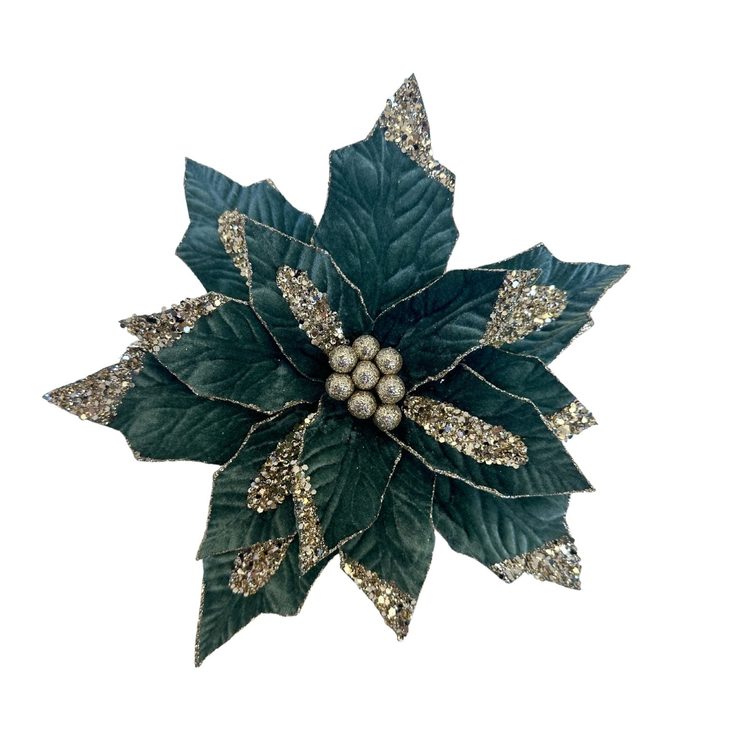 Smoke Green Poinsettia - Seasonal Decor
