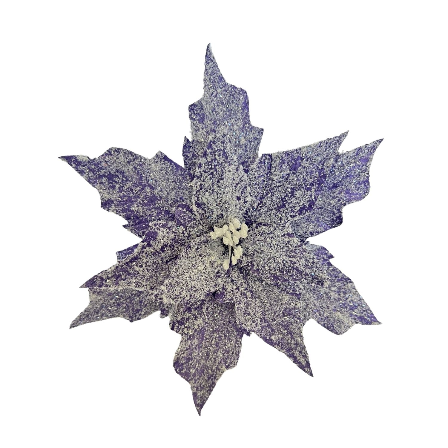 Purple Poinsettia - Seasonal Decor