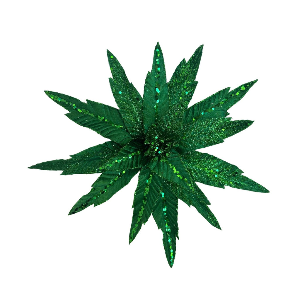 Green Poinsettia - Seasonal Decor