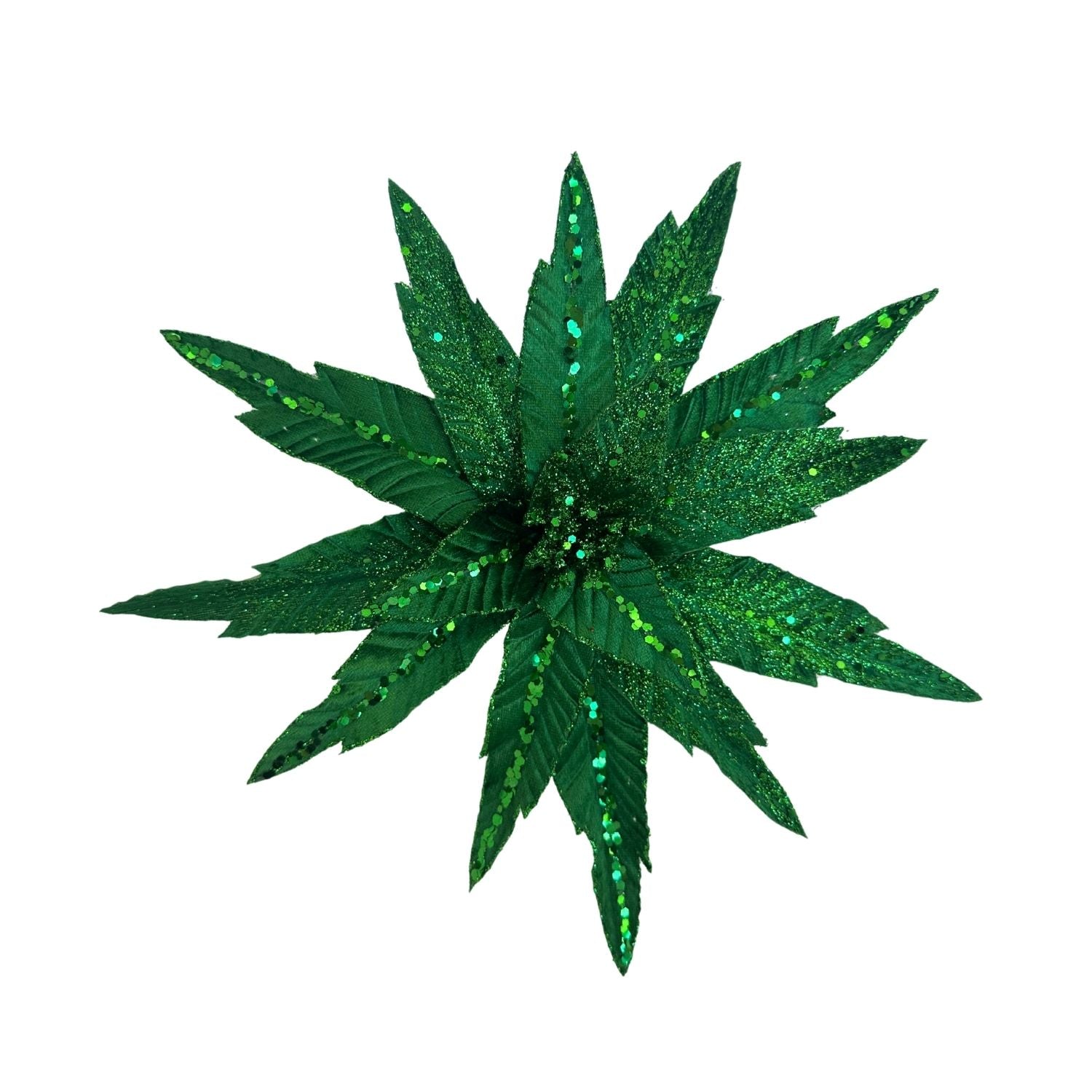 Green Poinsettia - Seasonal Decor