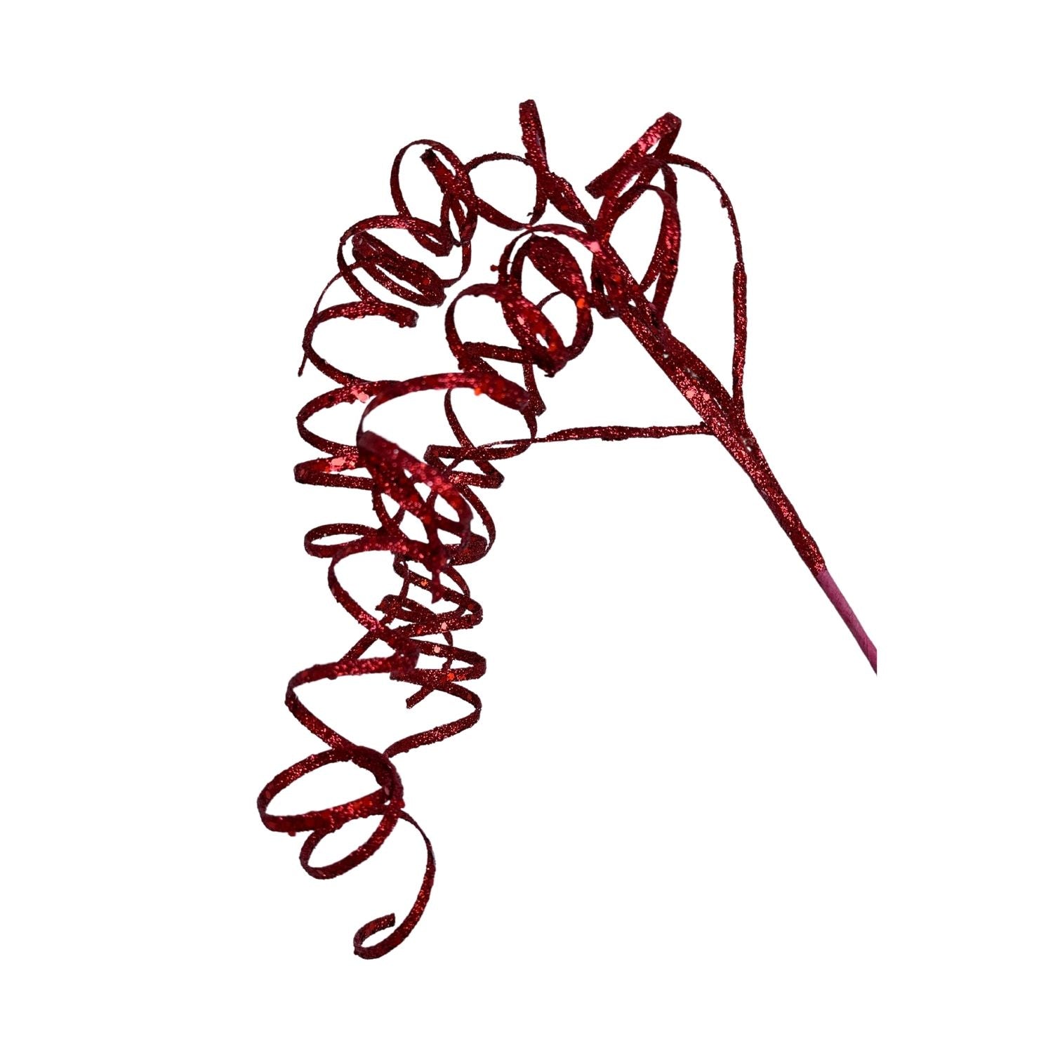 Red Twirl Spray - Seasonal Decor