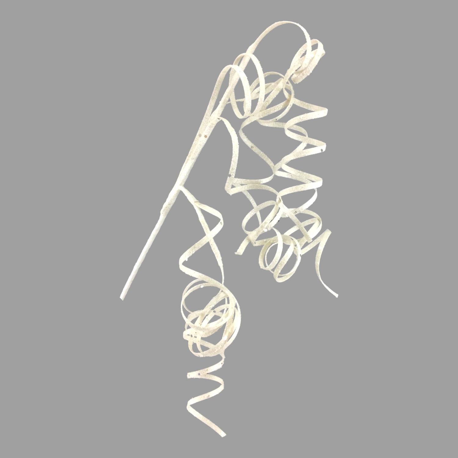 White Twirl Spray - Seasonal Decor