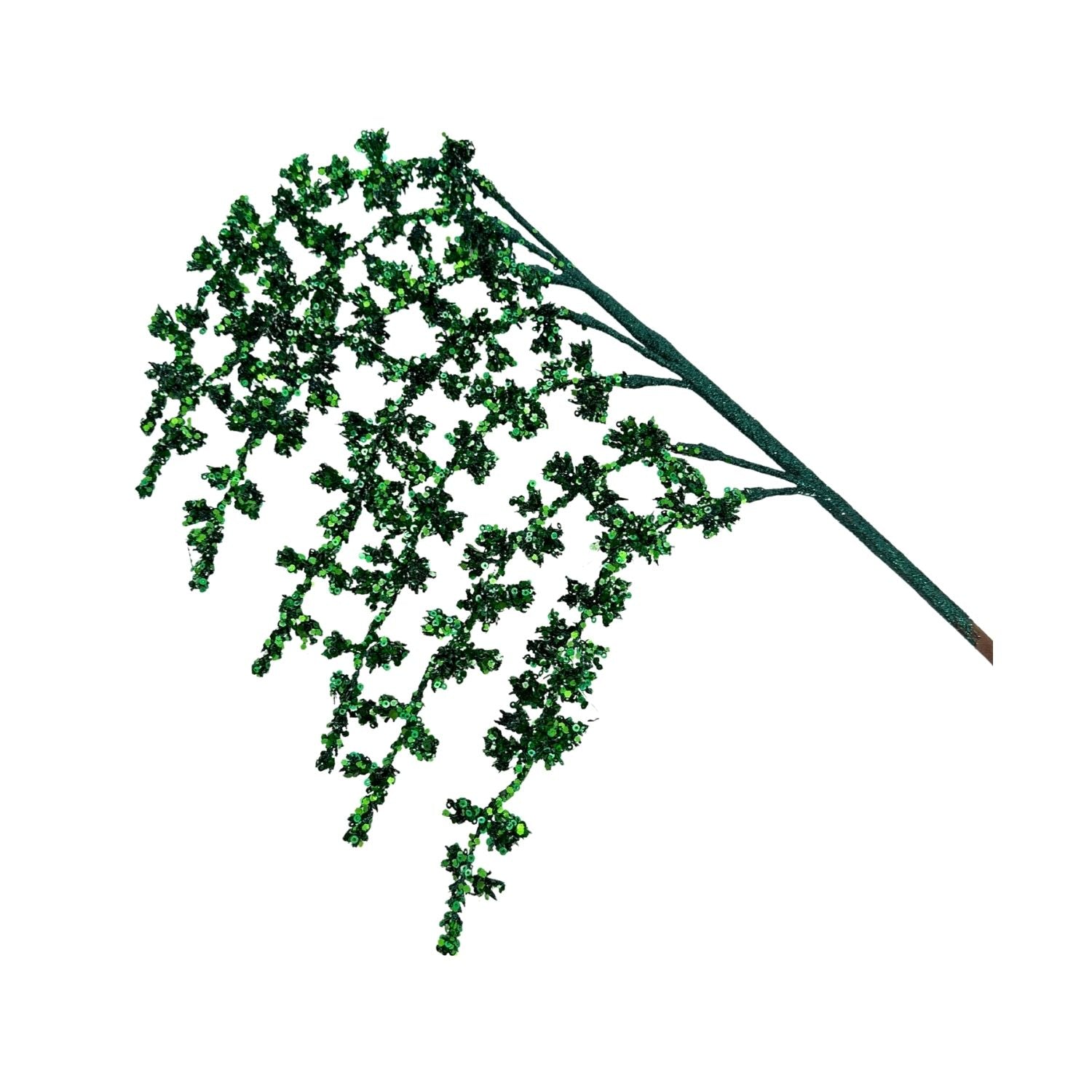 Emerald Green Weeping Spray - Seasonal Decor