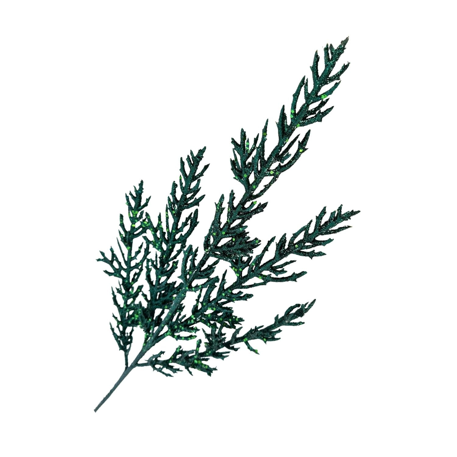 Emerald Green Leaf Spray - Seasonal Decor