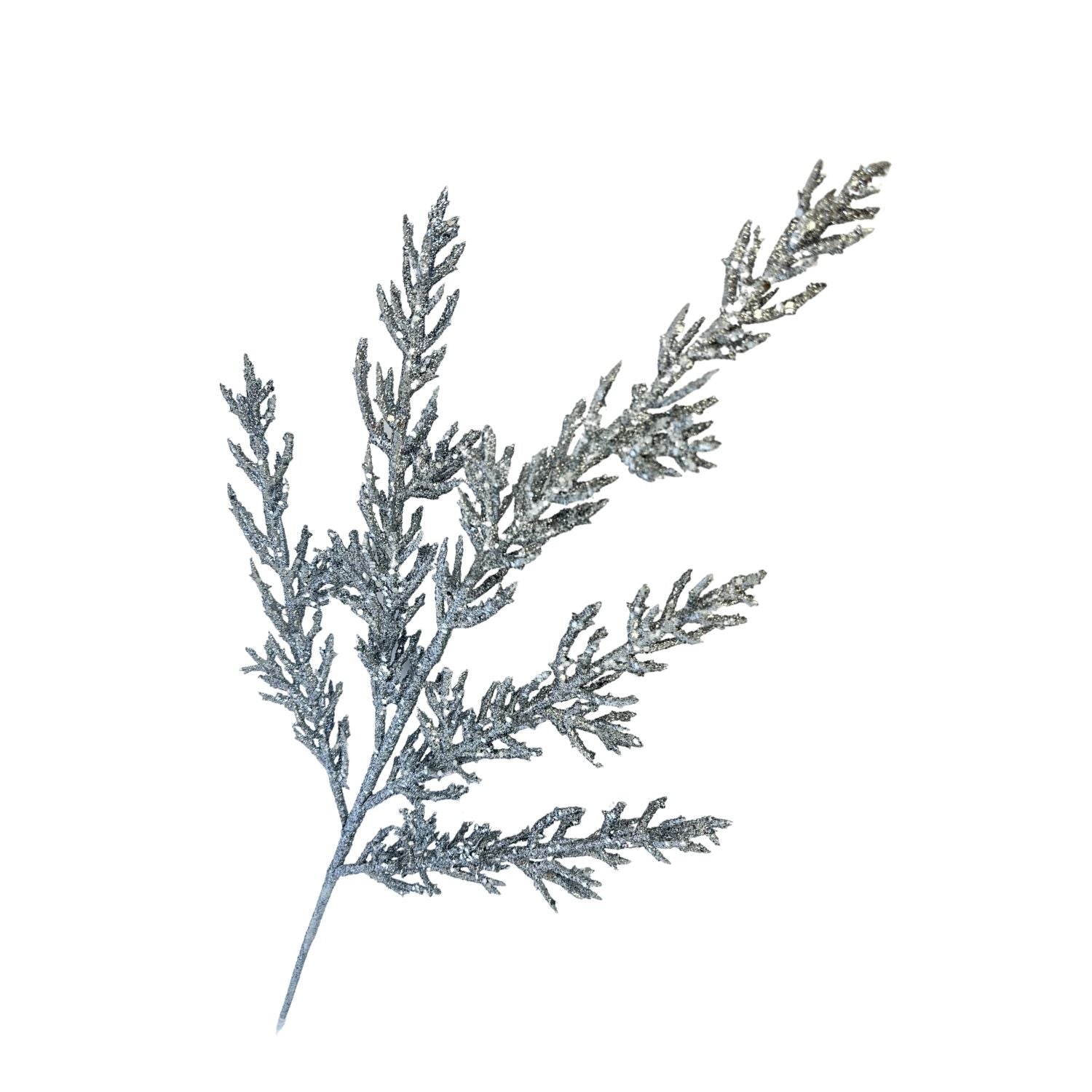 Silver Leaf Spray - Seasonal Decor