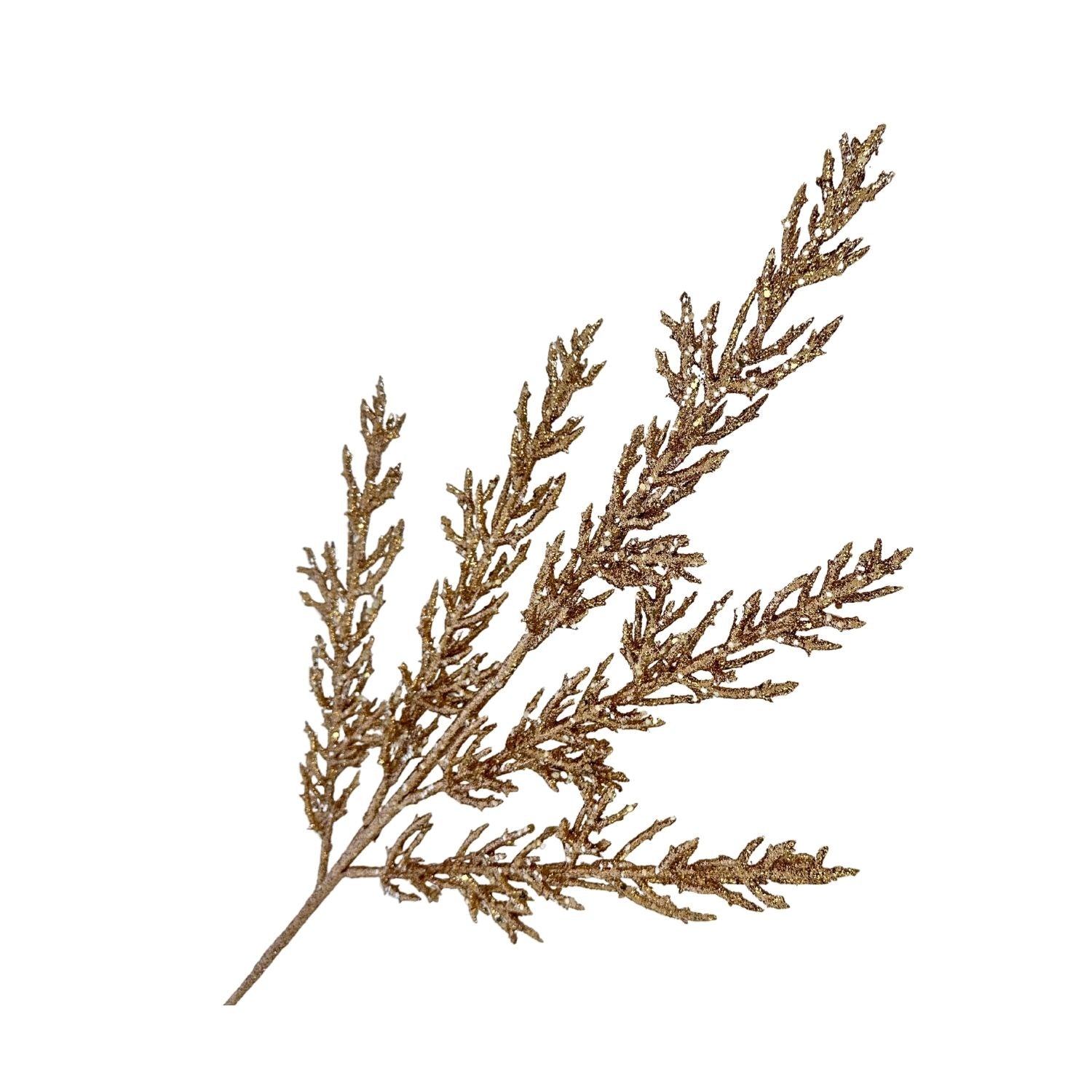 Rose Gold Leaf Spray - Seasonal Decor