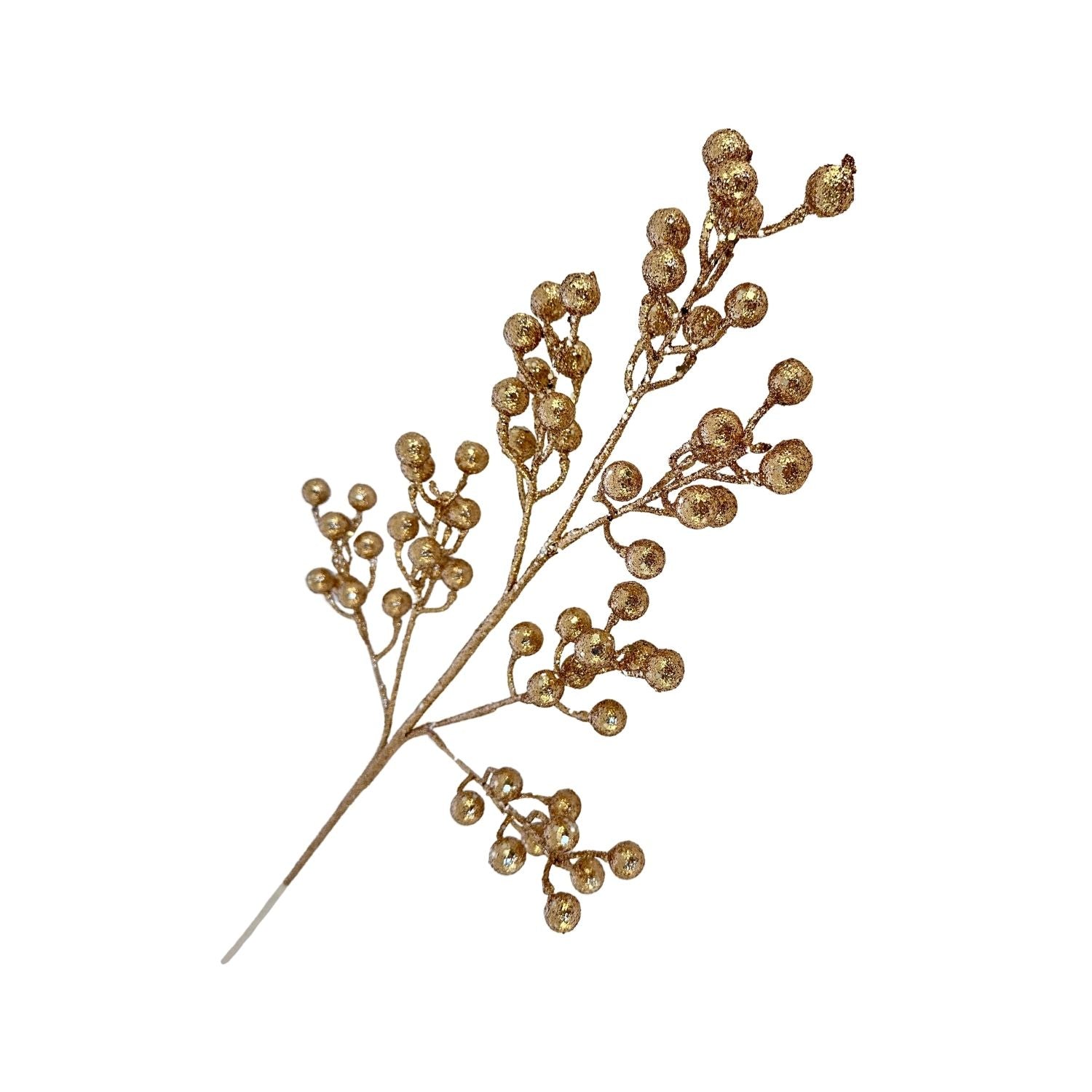 Rose Gold Ball Spray - Seasonal Decor