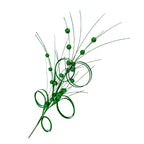 Emerald Swirl Ball Spray - Seasonal Decor