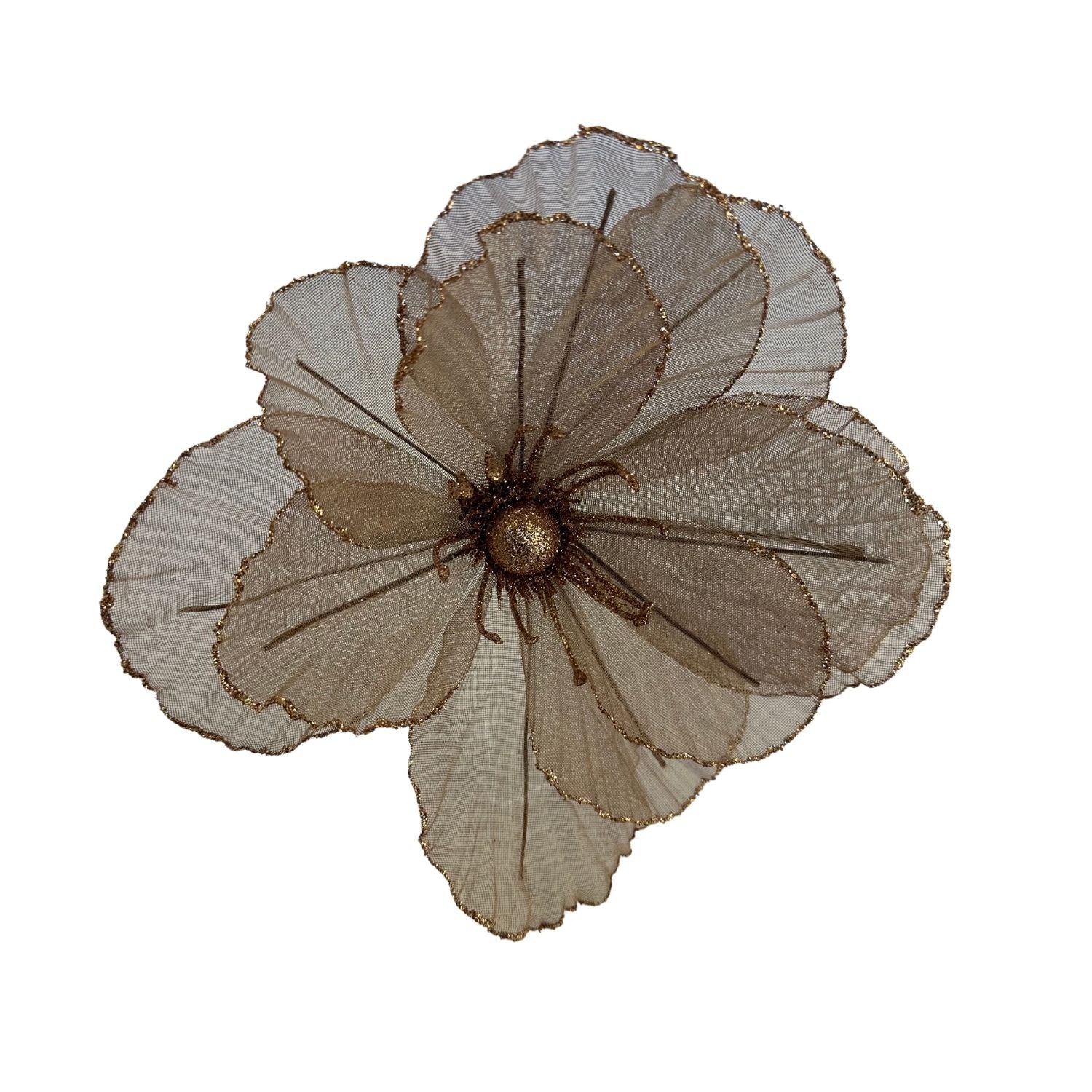 Taupe Flower - Seasonal Decor