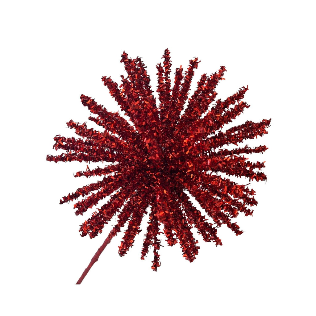 Red Burst Spray - Seasonal Decor