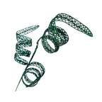 Emerald Green Swirl Spray - Seasonal Decor