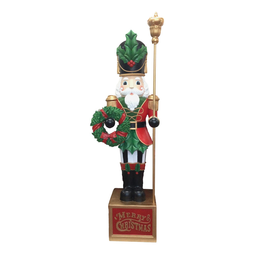 180cm Traditional Nutcracker - Seasonal Decor