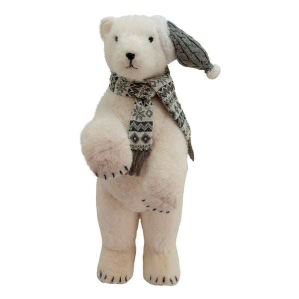 84cm Standing Bear - Seasonal Decor