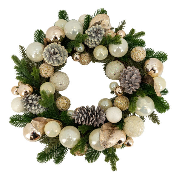 Champagne Wreath - Seasonal Decor