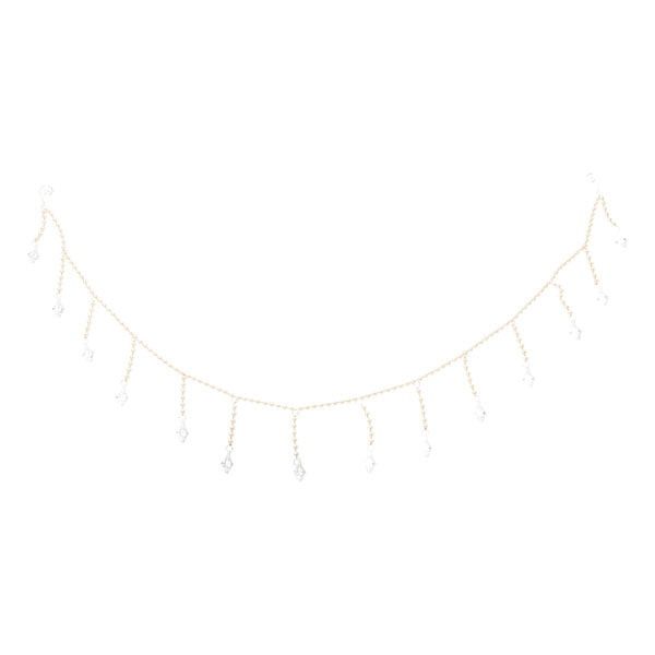 Champagne Rhinestone Garland - Seasonal Decor