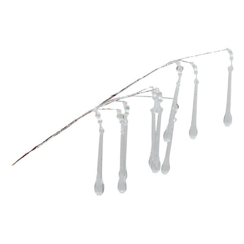 Acrylic Drops Spray 66cm - Seasonal Decor