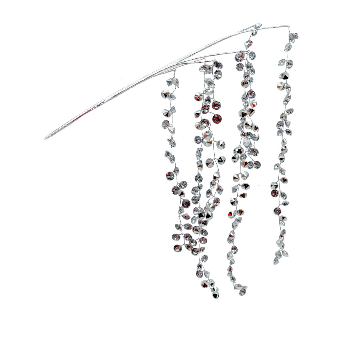 Silver Weeping Spray - Seasonal Decor