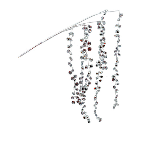Silver Weeping Spray - Seasonal Decor