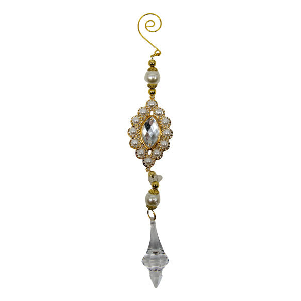 27cm Beaded Acrylic Drop - Seasonal Decor