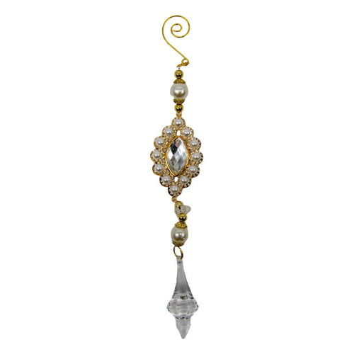 27cm Beaded Acrylic Drop - Seasonal Decor