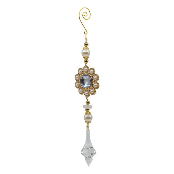 25cm Beaded Acrylic Drop - Seasonal Decor