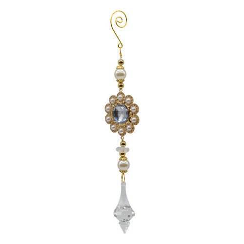 25cm Beaded Acrylic Drop - Seasonal Decor
