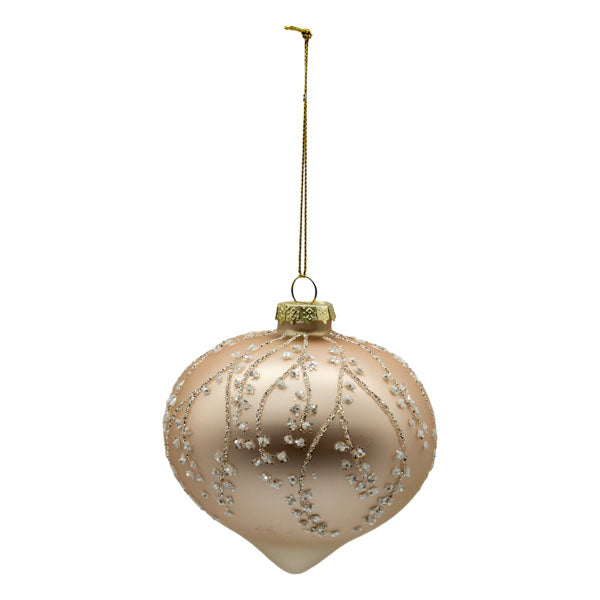 Matt Cream Blossom Drop - Seasonal Decor