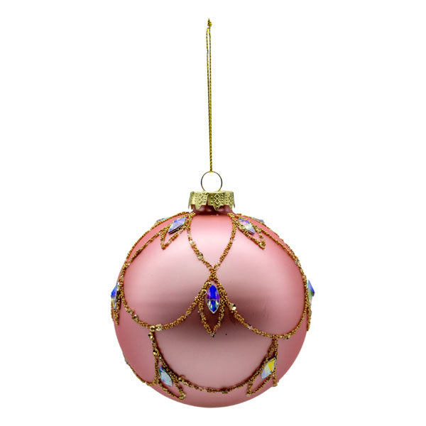 Pink Gold Baroque Ball - Seasonal Decor