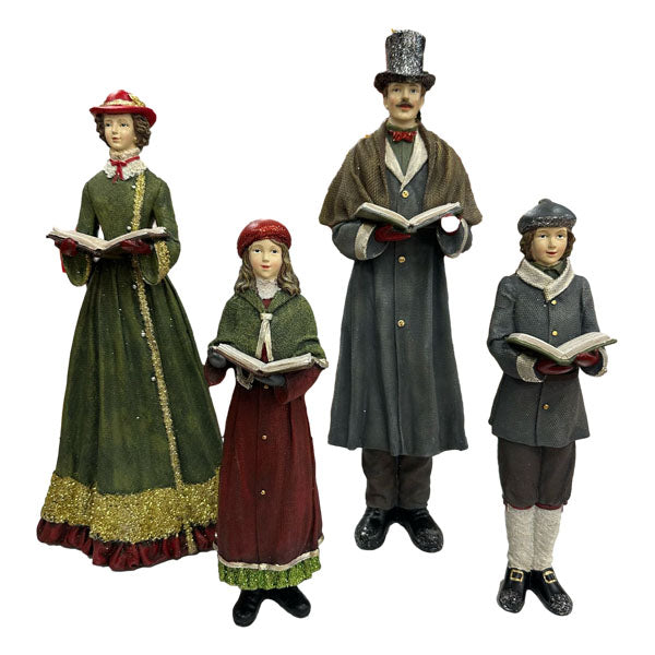 5 Piece Set Carolers - Seasonal Decor