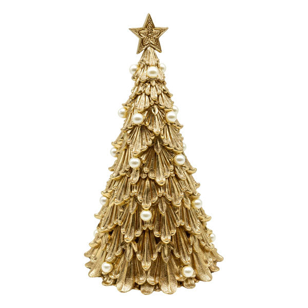 Pearl Gold Tree - Seasonal Decor