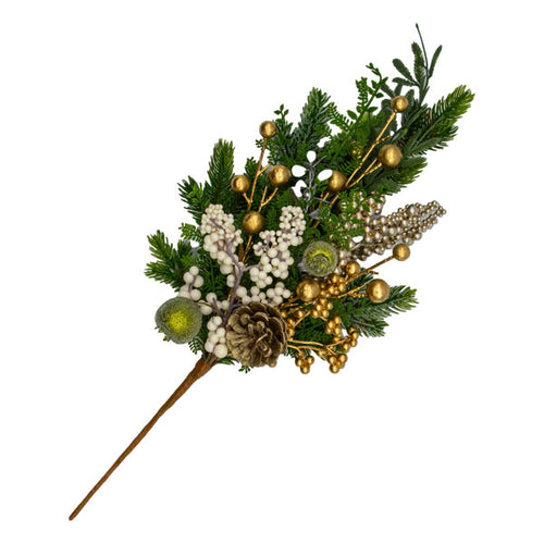 Green Apple Berry Spray - Seasonal Decor