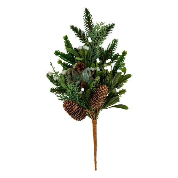 White Berry Wild Spray - Seasonal Decor