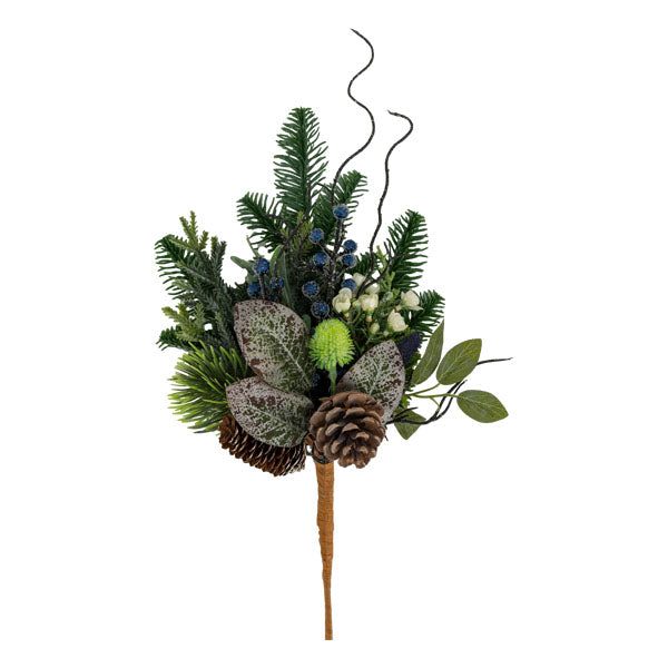 Blue Berry Wild Spray - Seasonal Decor