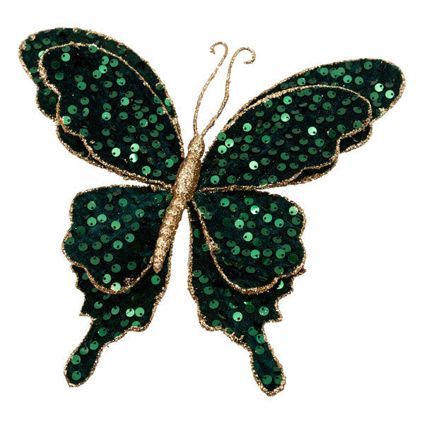 Emerald Green Butterfly - Seasonal Decor