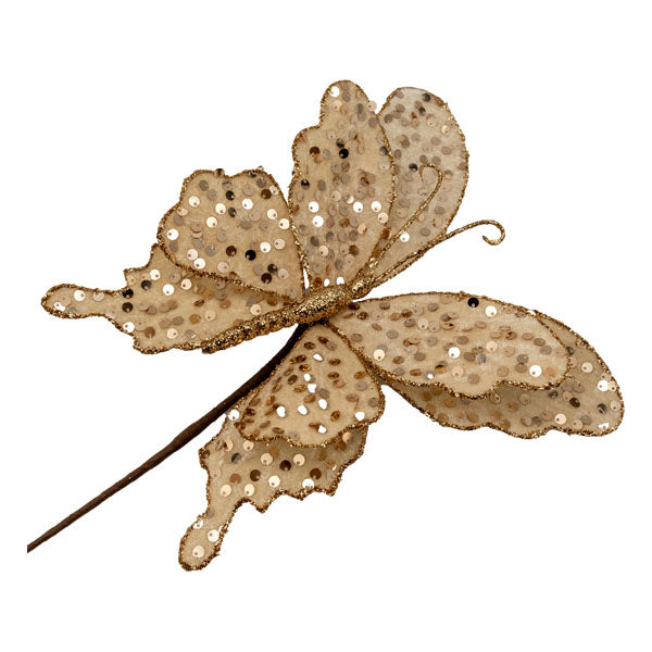 Champagne Butterfly - Seasonal Decor