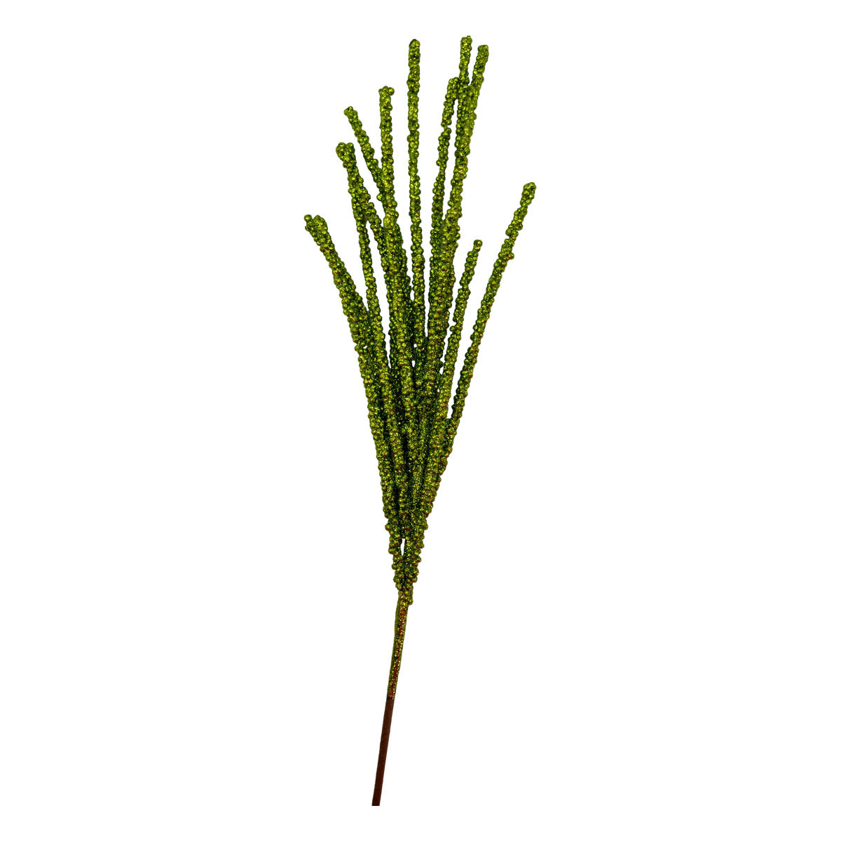 Green Beaded Spray - Seasonal Decor