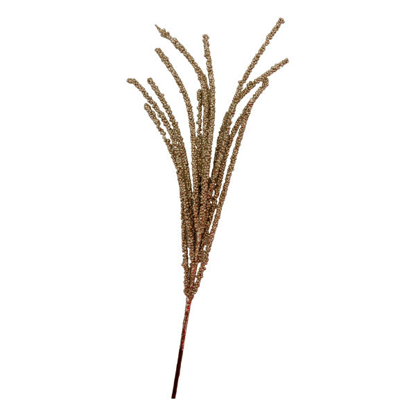 Champagne Beaded Spray - Seasonal Decor