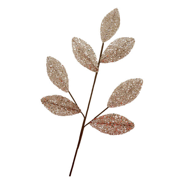Champagne Leaf Pick - Seasonal Decor