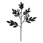 Black Leaf Pick - Seasonal Decor