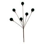 Emerald Green Ball Pick - Seasonal Decor