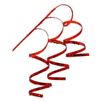 Red Curly Pick - Seasonal Decor