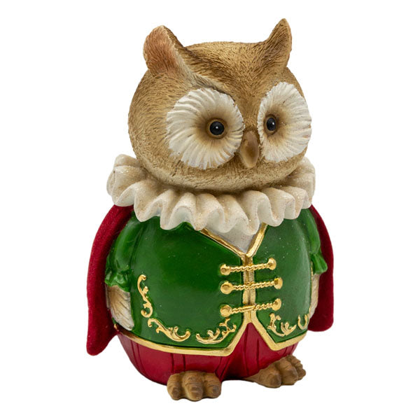 13cm Traditional Owl - Seasonal Decor