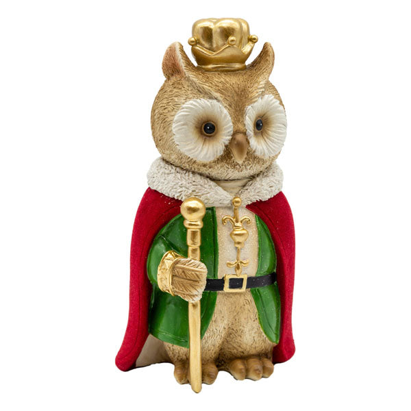 21cm Traditional Owl - Seasonal Decor
