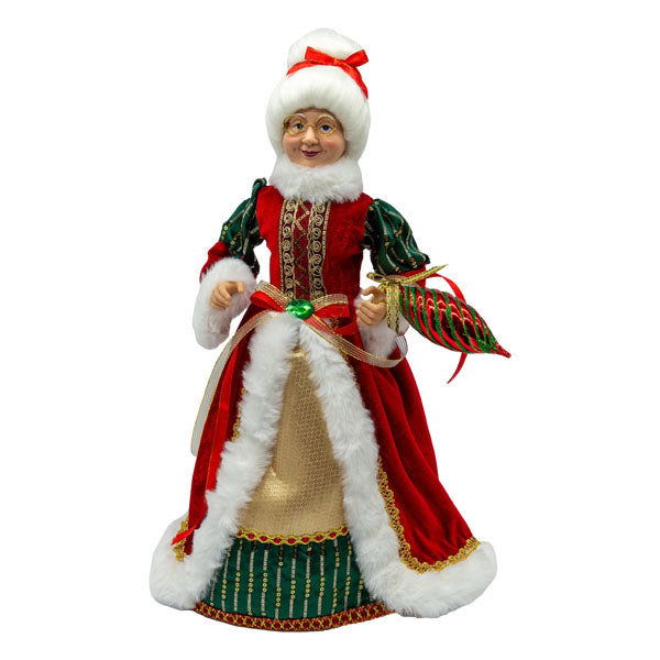 45cm Red Mrs Claus - Seasonal Decor