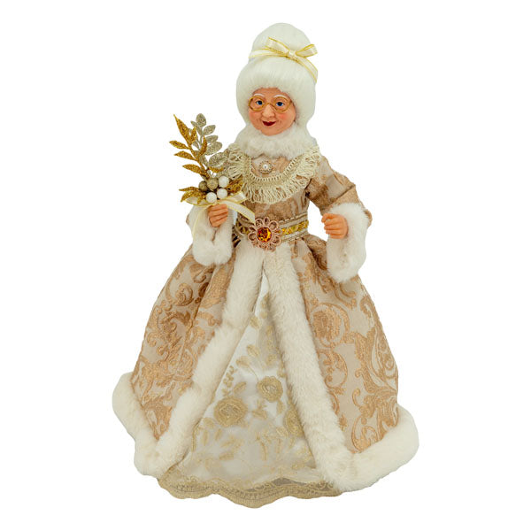 45cm Champagne Mrs Claus - Seasonal Decor