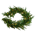 1.8m Green Garland 300 Led Min 2 - Seasonal Decor