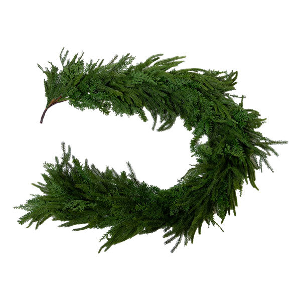180cm Thick Pine Garland - Seasonal Decor