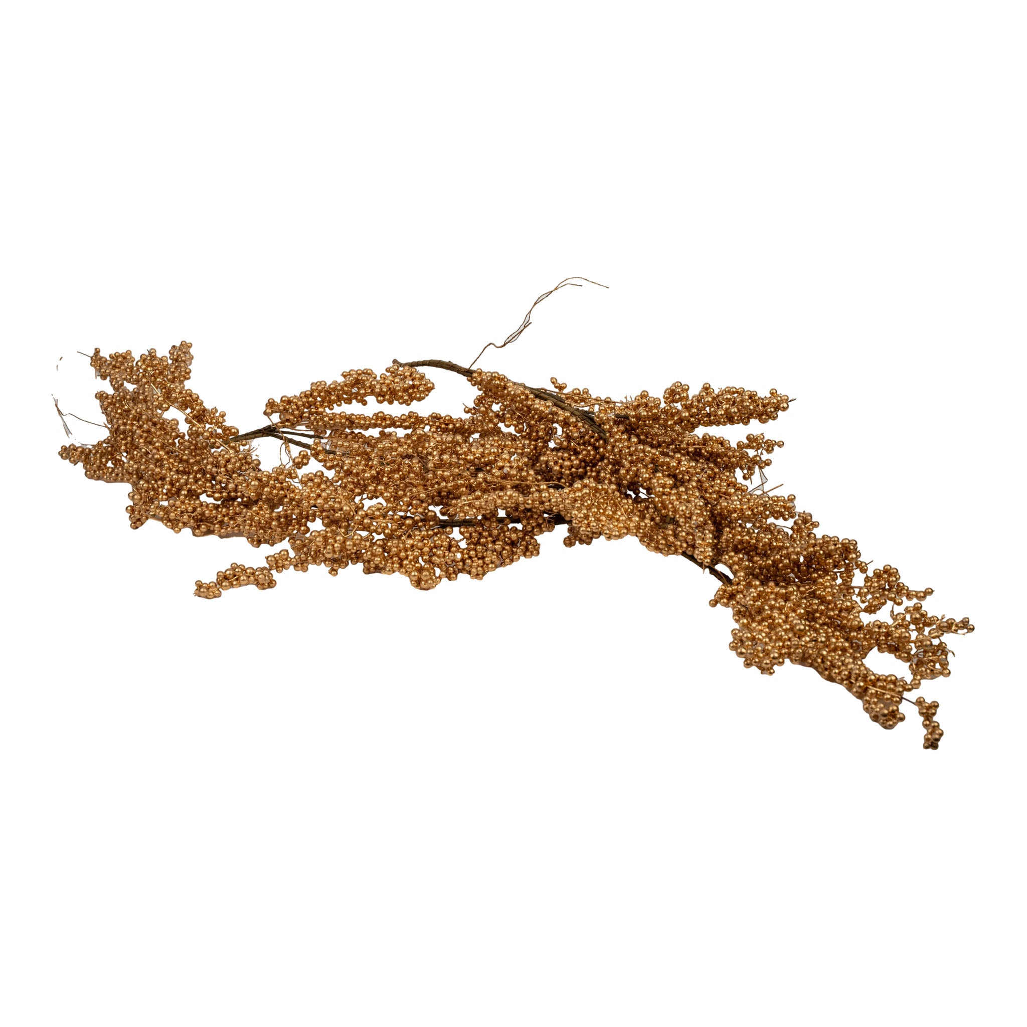 180cm Champagne Berry Garland - Seasonal Decor