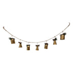 Gold Bell Garland - Seasonal Decor