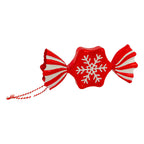 Candy Red White Sm Hanging - Seasonal Decor